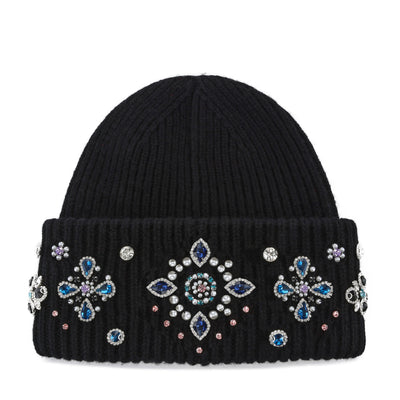 Hand-Embellished II Crystal Beanie