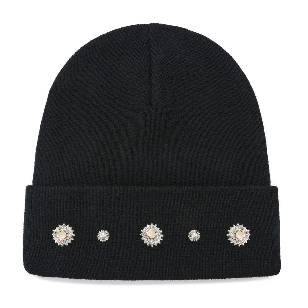 Beaded Cuff Beanie