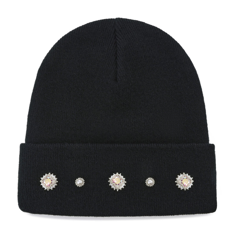 Beaded Cuff Beanie