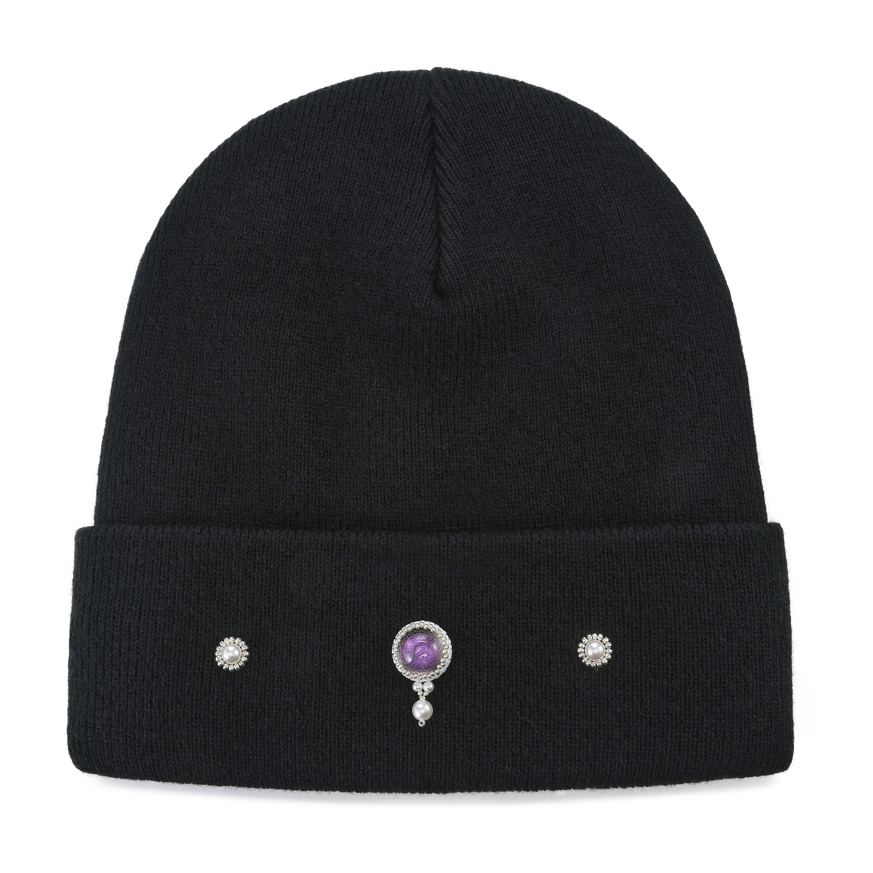 "ROYAL PURPLE" Ornate Beanie Secondary image