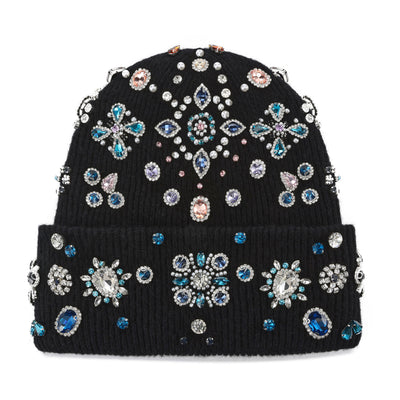 Hand-Embellished I Crystal Beanie